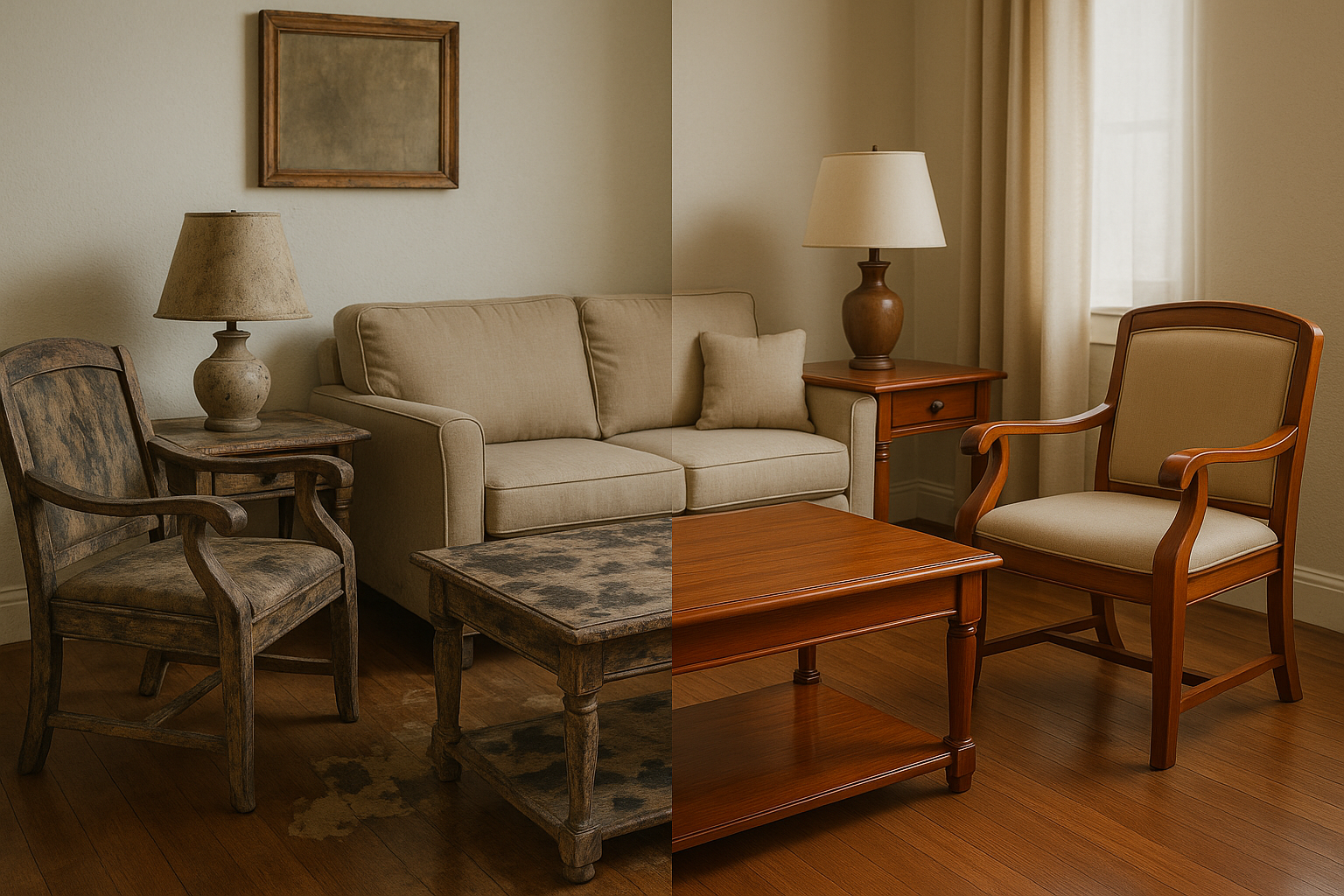 Curated visual reference: Water Damage Effects On Hardwood Furniture And How To Prevent Photo Inspiration
