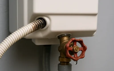 Humidifier Drain Line Clog, Valve Leak